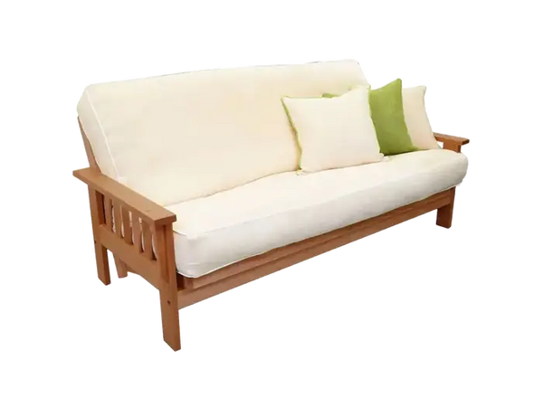 Amish Futon Frame Flat Arm