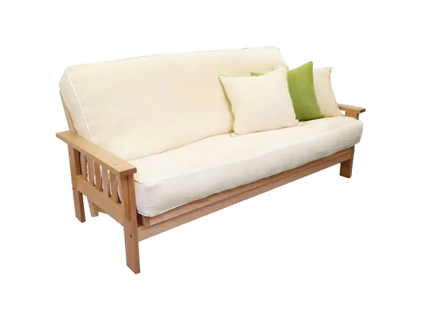 Amish Futon Frame Flat Arm