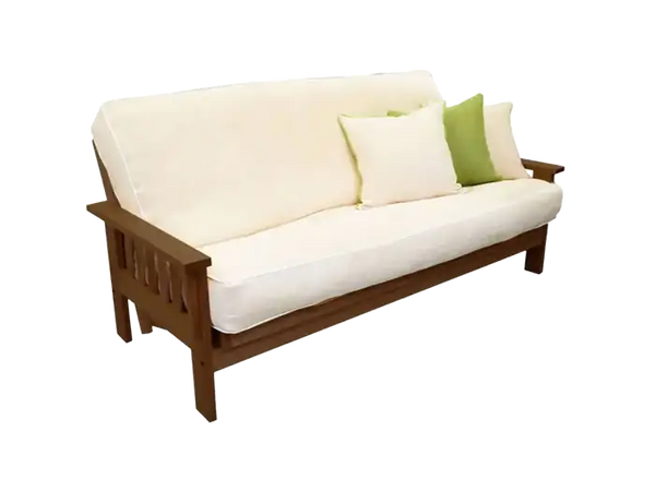 Amish Futon Frame Flat Arm