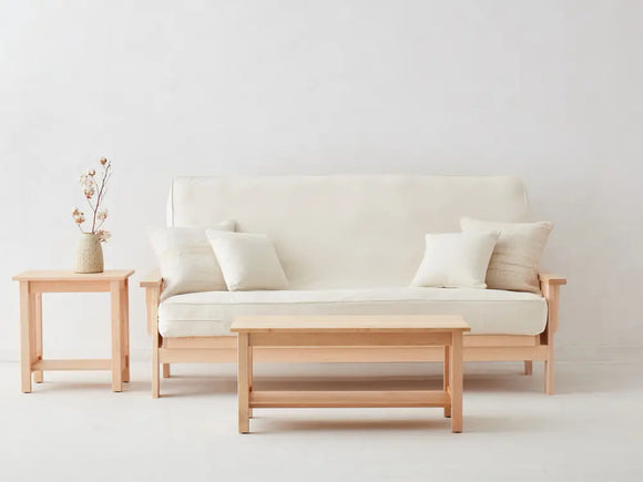 Amish Futon Frame Flat Arm