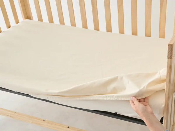 Organic Cotton Crib Sheets - Natural