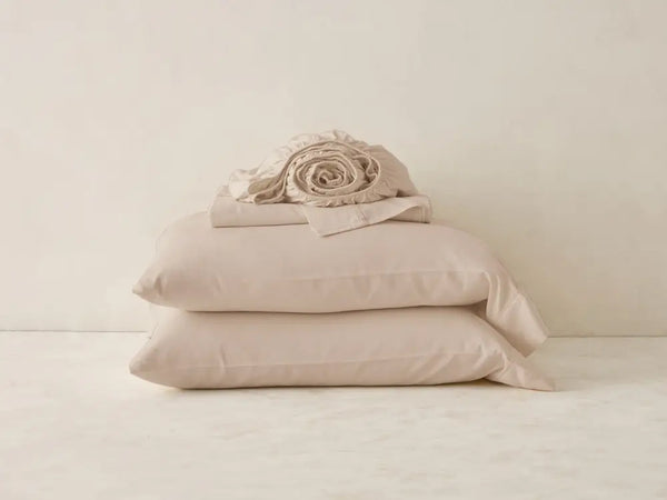 400 TC Organic Cotton Sateen Sheets and Pillow Covers