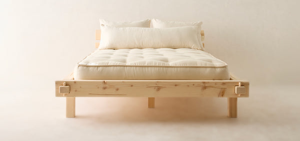 PureLux Hand Tufted Luxury Wool Mattress