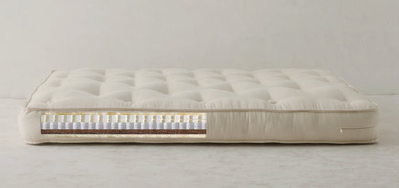 PureLux Hand Tufted Luxury Wool Mattress