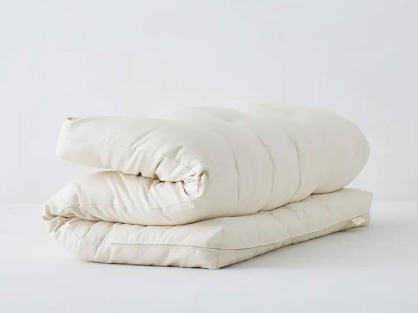 Wool Wrapped Organic Cotton Shiki Futon Mattress - Soft