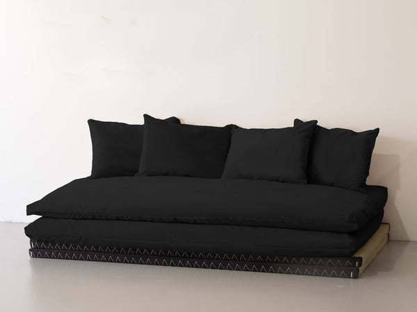 Wabi Sabi Japanese Tatami King Bed Set - Organic Cotton