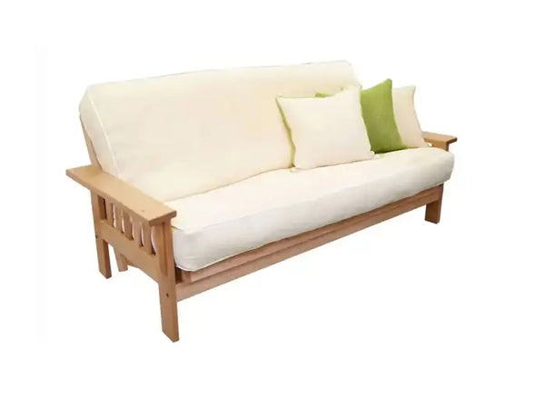 Wide Flat Arm Amish Futon Frame