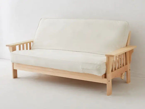 Wide Flat Arm Amish Futon Frame