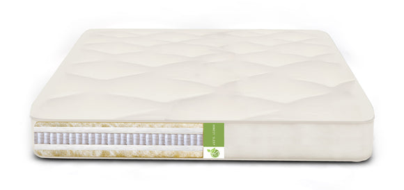 Vegan Cozy Nest Mattress - Micro-Coil - Organic Cotton -PLA Medium Firm