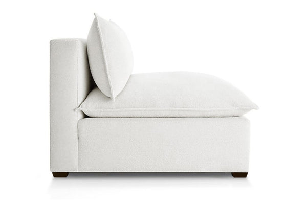 Organic Armless Chair Modular