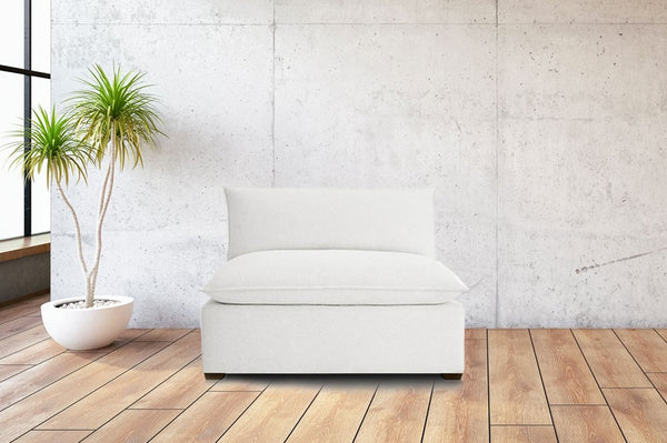 Organic Armless Chair Modular