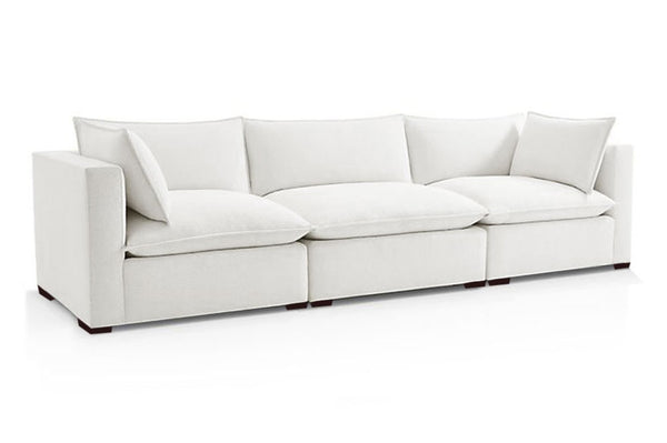 Organic Wool and Latex Modular 2 Arm Sofa