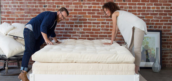 Organic Honest Nest Mattress Topper - Organic Wool Soft