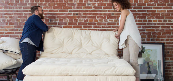 Happy Nest Mattress Topper - Egyptian Cotton Medium