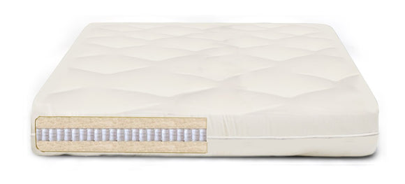 TranquilNest Mattress - Micro-Coil - Wool Medium Firm
